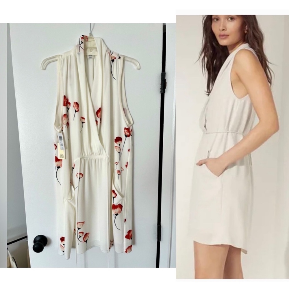 Aritzia Wilfred Sabine Poppy Dress NWT